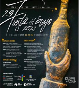 Cartel Fiesta Orujo Potes 2021